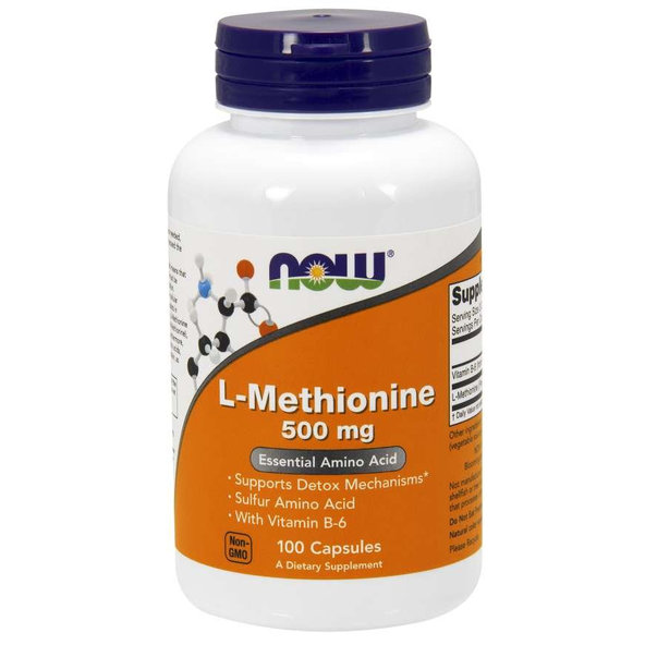 L-Metionín 500 mg - NOW Foods