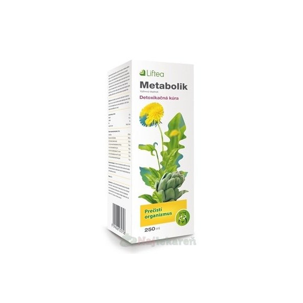 LIFTEA Metabolik, tekutina (roztok) 250 ml