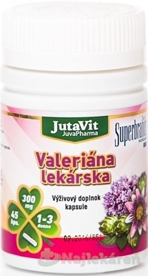 E-shop JutaVit Valeriána lekárska, 45 cps