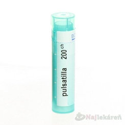 PULSATILLA, GRA HOM CH200, na ORL a respiračné indikácie, 4 g