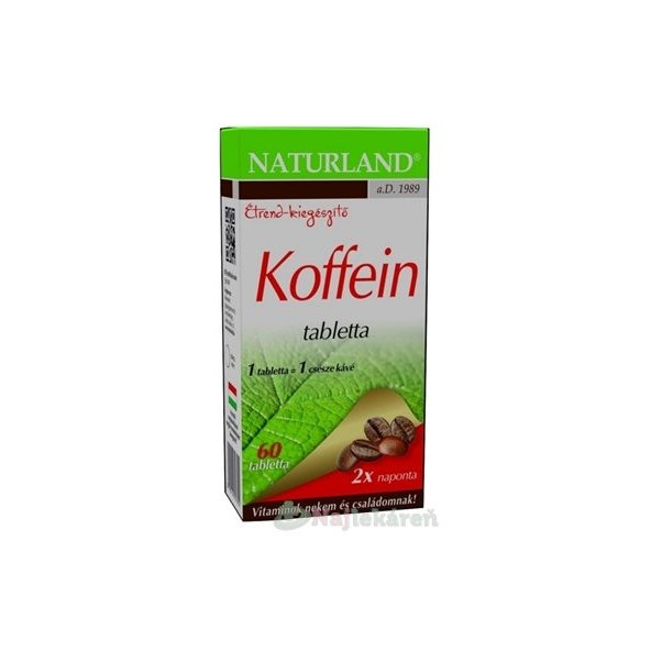 NATURLAND KOFEÍN, 60 tbl