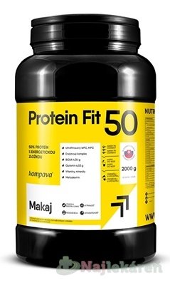 E-shop PROTEIN Fit 50 - proteínový čokoládový nápoj, 2000 g
