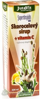 E-shop JutaVit Skorocelový sirup + vitamín C, 300 ml