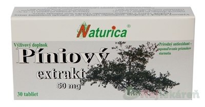 E-shop Naturica PÍNIOVÝ EXTRAKT 50 mg, 30 tbl