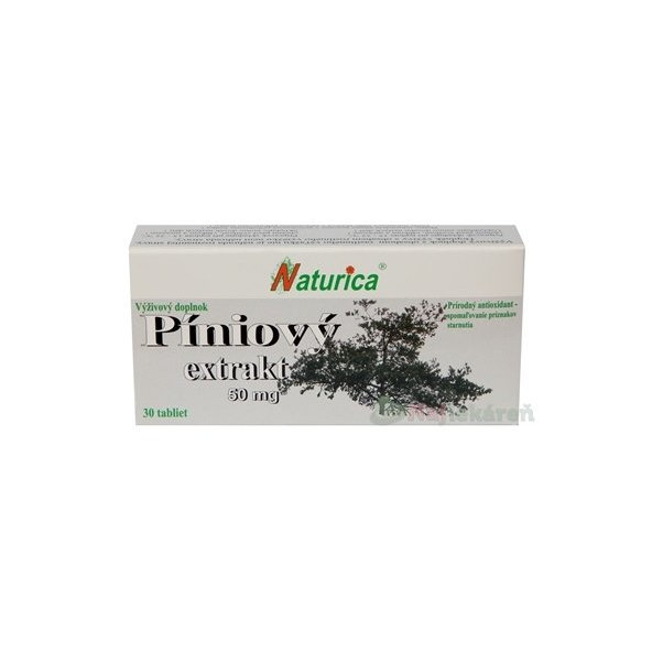 Naturica PÍNIOVÝ EXTRAKT 50 mg, 30 tbl