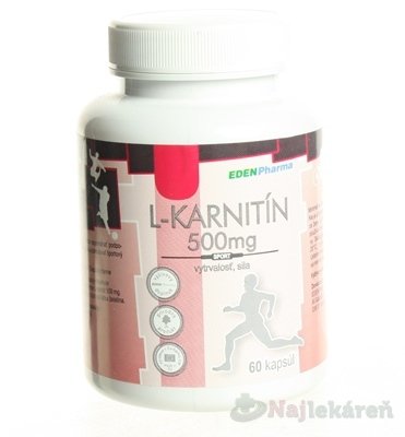 E-shop EDENPharma L-KARNITIN 500 mg, 60 cps