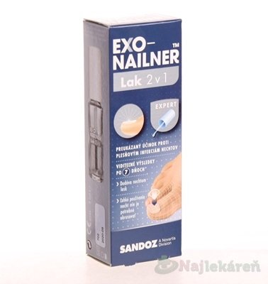 E-shop EXO-NAILNER LAK 2V1 5ML