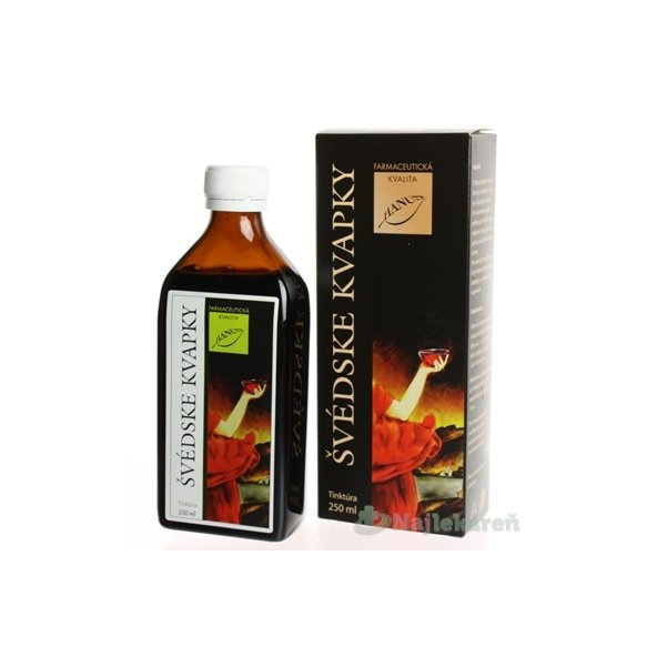 HANUS ŠVÉDSKE KVAPKY, 250 ml