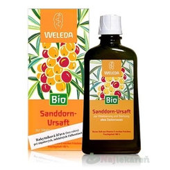 WELEDA Rakytníková šťava BIO (bez cukru), 200 ml
