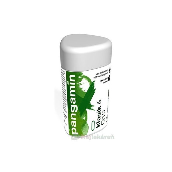 PANGAMIN KLASIK + Q10, 200 tbl