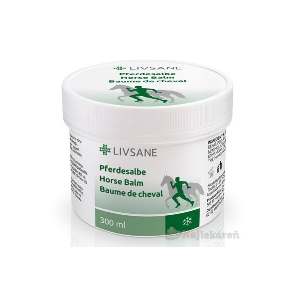 LIVSANE Konský balzam chladivý na úľavu svalov 300 ml