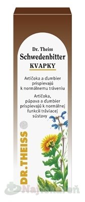 E-shop Dr.Theiss Švédske kvapky, 50 ml