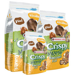 Versele Laga Crispy Muesli Hamsters & Co - škrečok, potkan, myš 400g