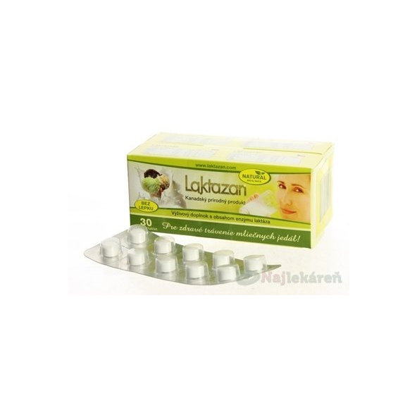 LAKTAZAN tablety, s príchuťou mäty 1x60ks