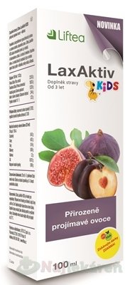 E-shop LIFTEA LaxAktiv KIDS, tekutina (roztok) 100 ml