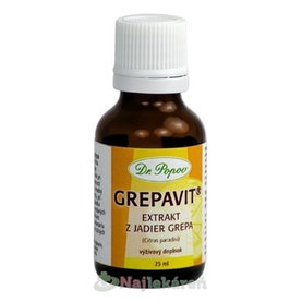 DR.POPOV Grepavit (grep - extrakt z jadier), 25 ml