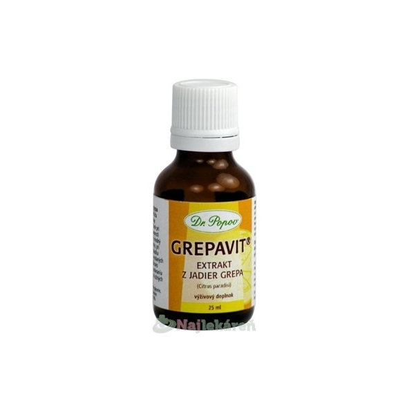 DR.POPOV Grepavit (grep - extrakt z jadier), 25 ml