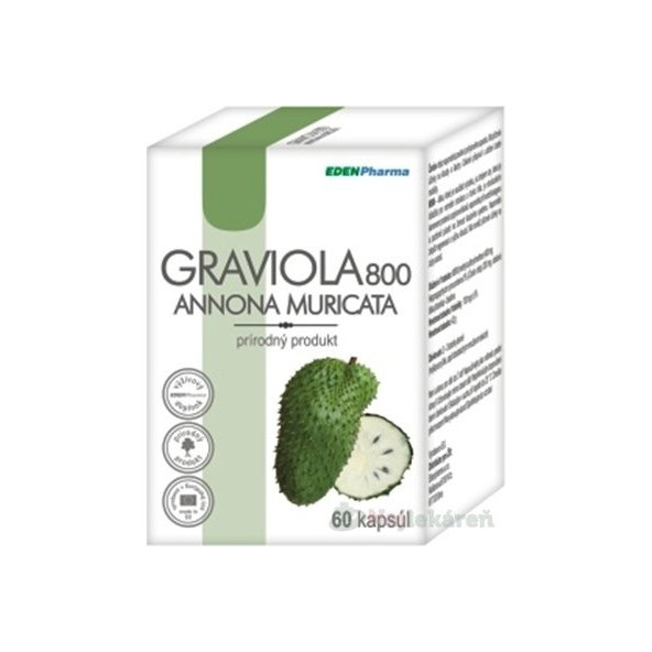 EDENPharma GRAVIOLA 800, 60 cps