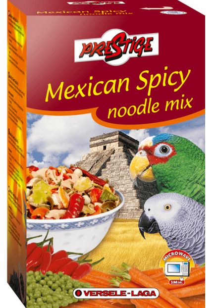 E-shop Versele Laga Prestige Mexican Spicy Noodlemix cestoviny pre papagáje 400g