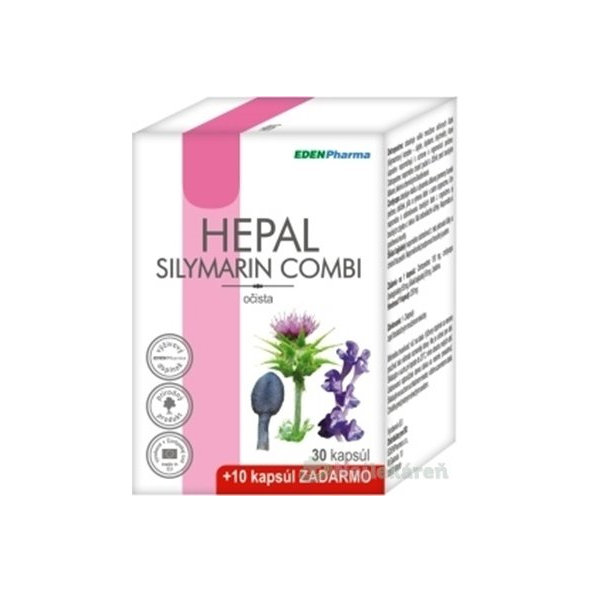 EDENPharma HEPAL, cps 30+10 zdarma (40 ks)