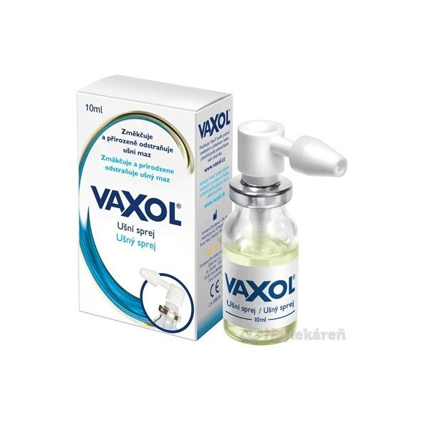 VAXOL ušný sprej na odstránenie ušného mazu 10ml