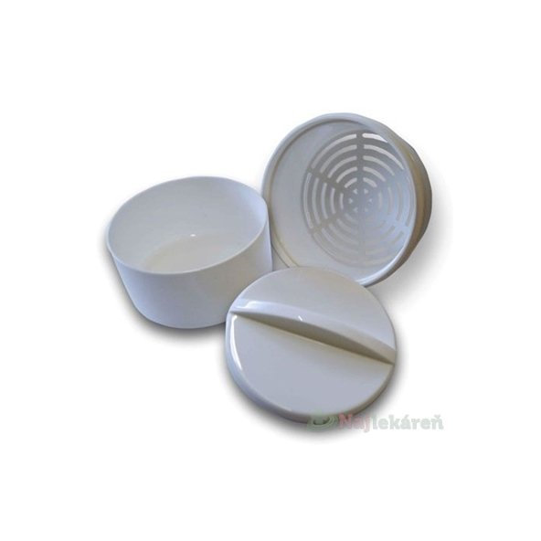 Dentálna dóza OBZOR biela 1 kus