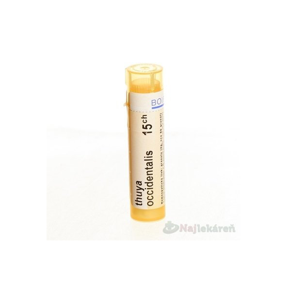 THUYA OCCIDENTALIS, GRA HOM CH15, na konštitučné indikácie, 4 g