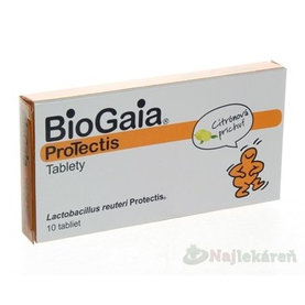 BioGaia ProTectis žuvacie tablety, 10 tbl