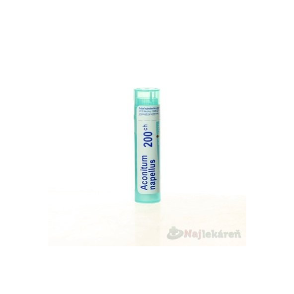 ACONITUM NAPELLUS, GRA HOM CH200, na neurologické indikácie, 4 g