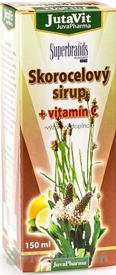 E-shop JutaVit Skorocelový sirup + vitamín C, 150 ml