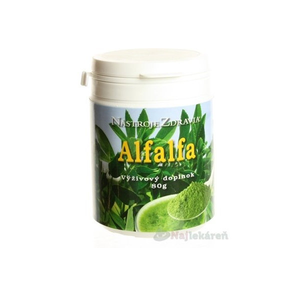 ALFALFA BIO, prášok 80 g