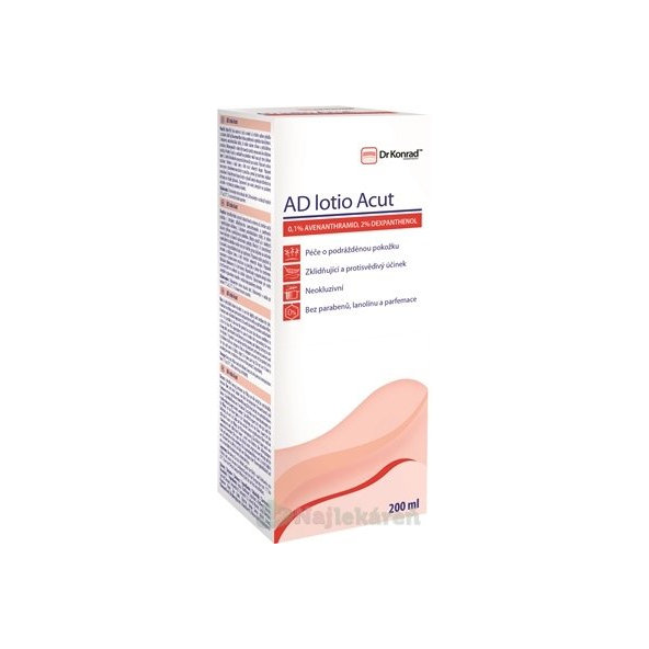 Dr Konrad AD lotio Acut na podráždenú pokožku 200 ml