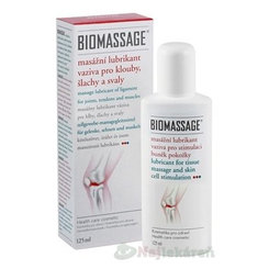 BIOMASSAGE masážny lubrikant gél na väzivá, svalstva a kĺbov 125 ml