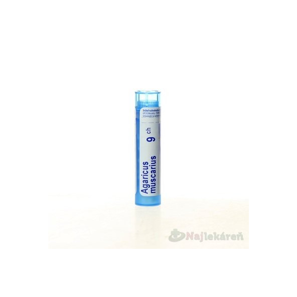 AGARICUS MUSCARIUS, GRA HOM CH9, na nervové a svalové indikácie, 4 g