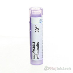 EUPHRASIA OFFICINALIS, GRA HOM CH30, na alergické alebo infekčné zápaly, 4 g