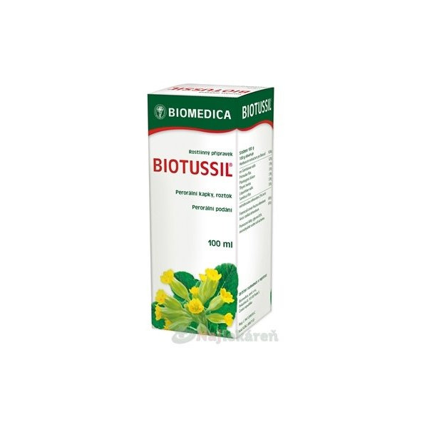 BIOTUSSIL kvapky na nádchu a kašeľ 100 ml