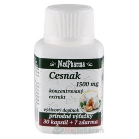 MedPharma CESNAK 1500 mg, cps 30+7 zdarma (37 ks)