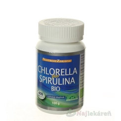 CHLORELLA plus SPIRULINA BIO, tbl 400