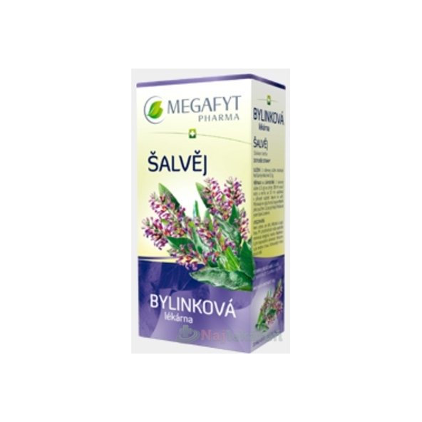 MEGAFYT Bylinková lekáreň ŠALVIA bylinný čaj, 20x1,5 g
