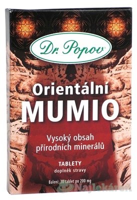 E-shop DR. POPOV MUMIO, 30 tbl