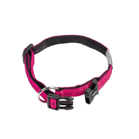 Obojok pre psy "Soft Grip" (L-XL) fuchsia