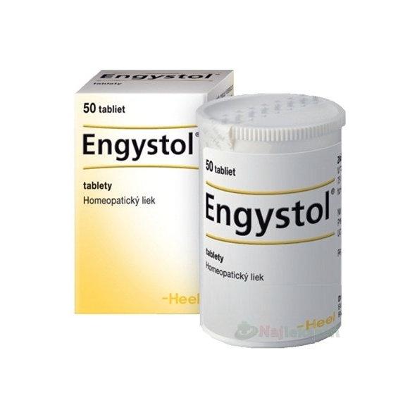ENGYSTOL homeopatický liek, 50 tbl