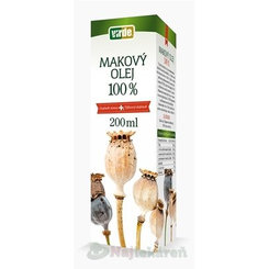VIRDE MAKOVÝ OLEJ 100 %, 200 ml