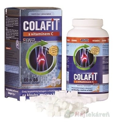 E-shop COLAFIT s vitamínom C, kocky 60 ks + tbl 60 ks