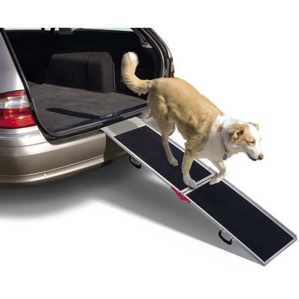Hliníková rampa pre psy a šteniatka do auta 152x36x3,5cm