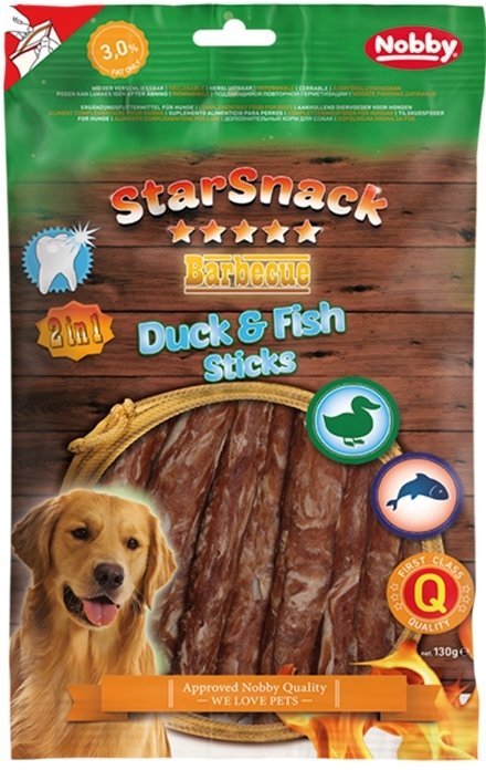 E-shop BBQ Duck & Fish Stick 130g