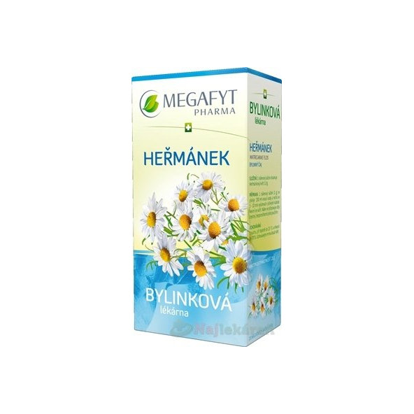 MEGAFYT Bylinková lekáreň RUMANČEK, bylinný čaj, 20x1 g