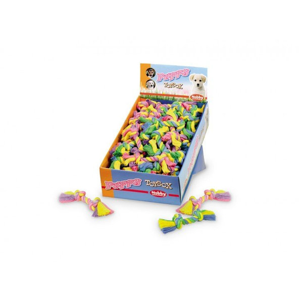 Hračka z lana "Puppy Box" 60ks
