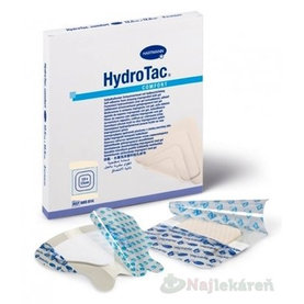 HydroTac Comfort - krytie na rany penové, impregnované gélom, samolepiace (8x8cm) 10ks
