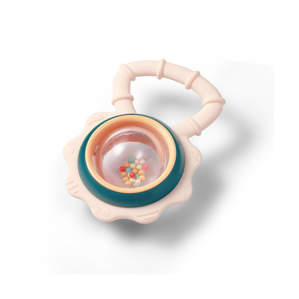 BABYONO Hrkálka s hryzačkou 3m+ Flower 1ks